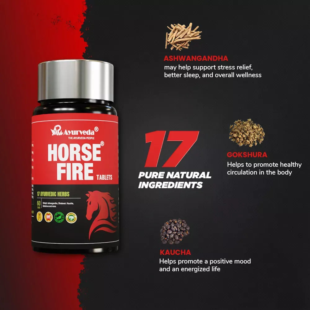 Horse Fire Tablets - Promotes Natural Energy and Daily Wellness